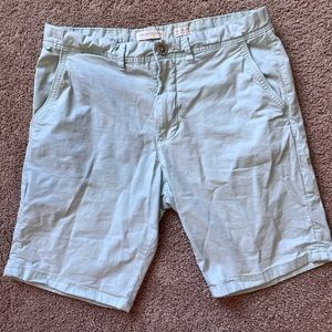 DENIM & FLOWER RICKY SINGH mint blue color shorts size 32